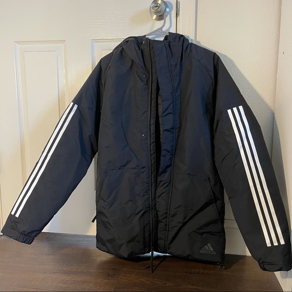Adidas 3-Stripe Jacket in black